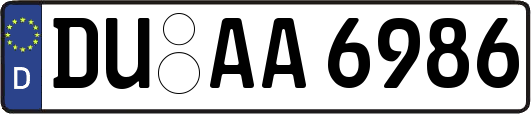 DU-AA6986