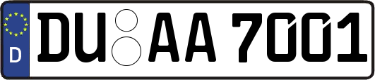 DU-AA7001