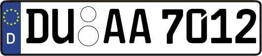 DU-AA7012