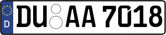 DU-AA7018