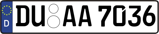 DU-AA7036