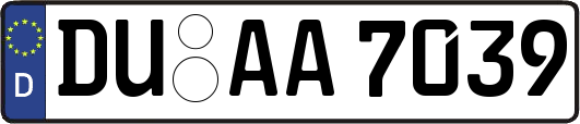 DU-AA7039