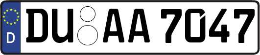 DU-AA7047