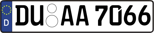 DU-AA7066