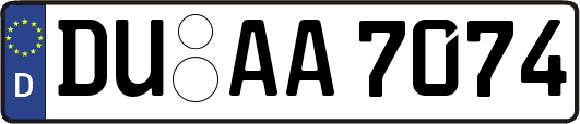 DU-AA7074