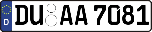 DU-AA7081