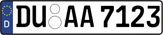 DU-AA7123
