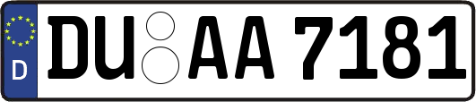 DU-AA7181