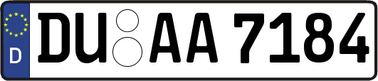 DU-AA7184