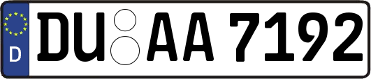 DU-AA7192