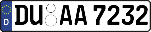 DU-AA7232
