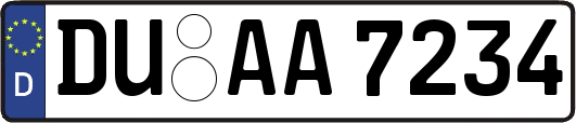 DU-AA7234