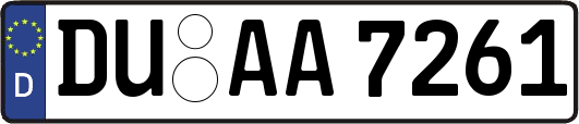 DU-AA7261