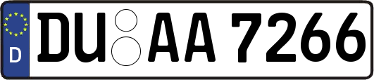 DU-AA7266