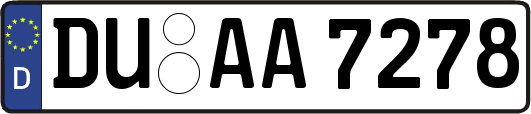 DU-AA7278