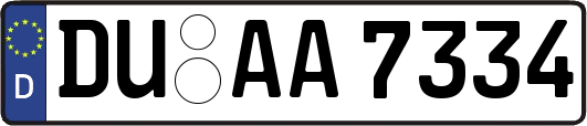 DU-AA7334