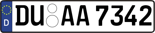 DU-AA7342