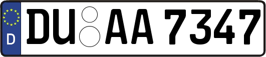DU-AA7347