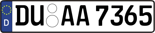 DU-AA7365