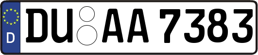 DU-AA7383