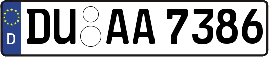 DU-AA7386