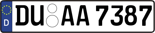 DU-AA7387