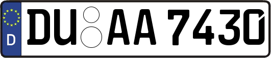 DU-AA7430