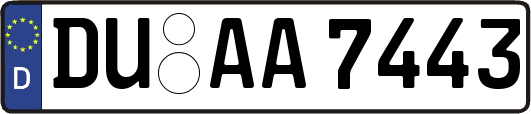 DU-AA7443