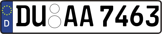 DU-AA7463