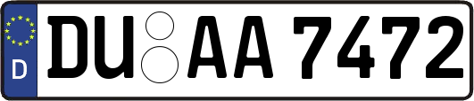 DU-AA7472