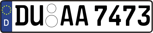 DU-AA7473