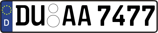 DU-AA7477