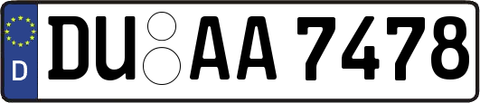 DU-AA7478