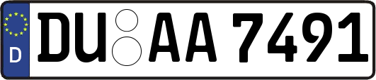 DU-AA7491