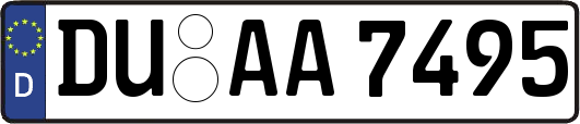 DU-AA7495