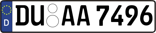 DU-AA7496