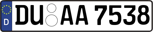 DU-AA7538