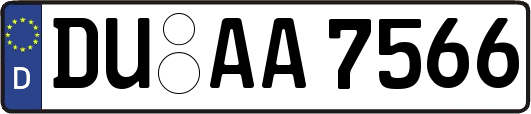 DU-AA7566