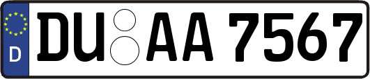 DU-AA7567
