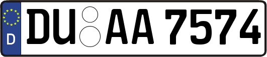 DU-AA7574