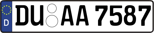 DU-AA7587