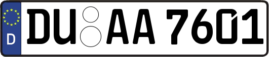 DU-AA7601