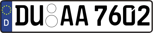 DU-AA7602