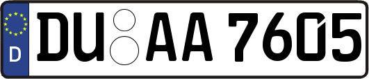DU-AA7605
