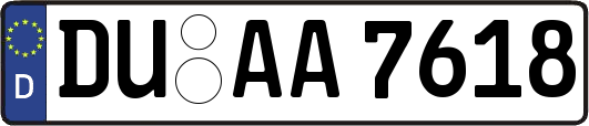 DU-AA7618