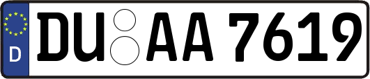 DU-AA7619