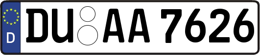DU-AA7626