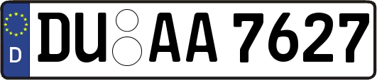DU-AA7627