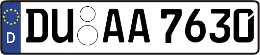 DU-AA7630
