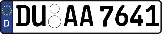 DU-AA7641